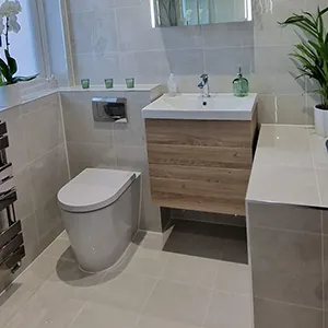 white cabinets