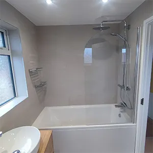 white cabinets
